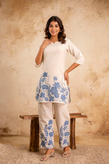 Womens Cotton flex printed co-ord sets