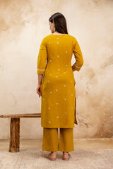 Pure cotton printed kurta pant dupatta set