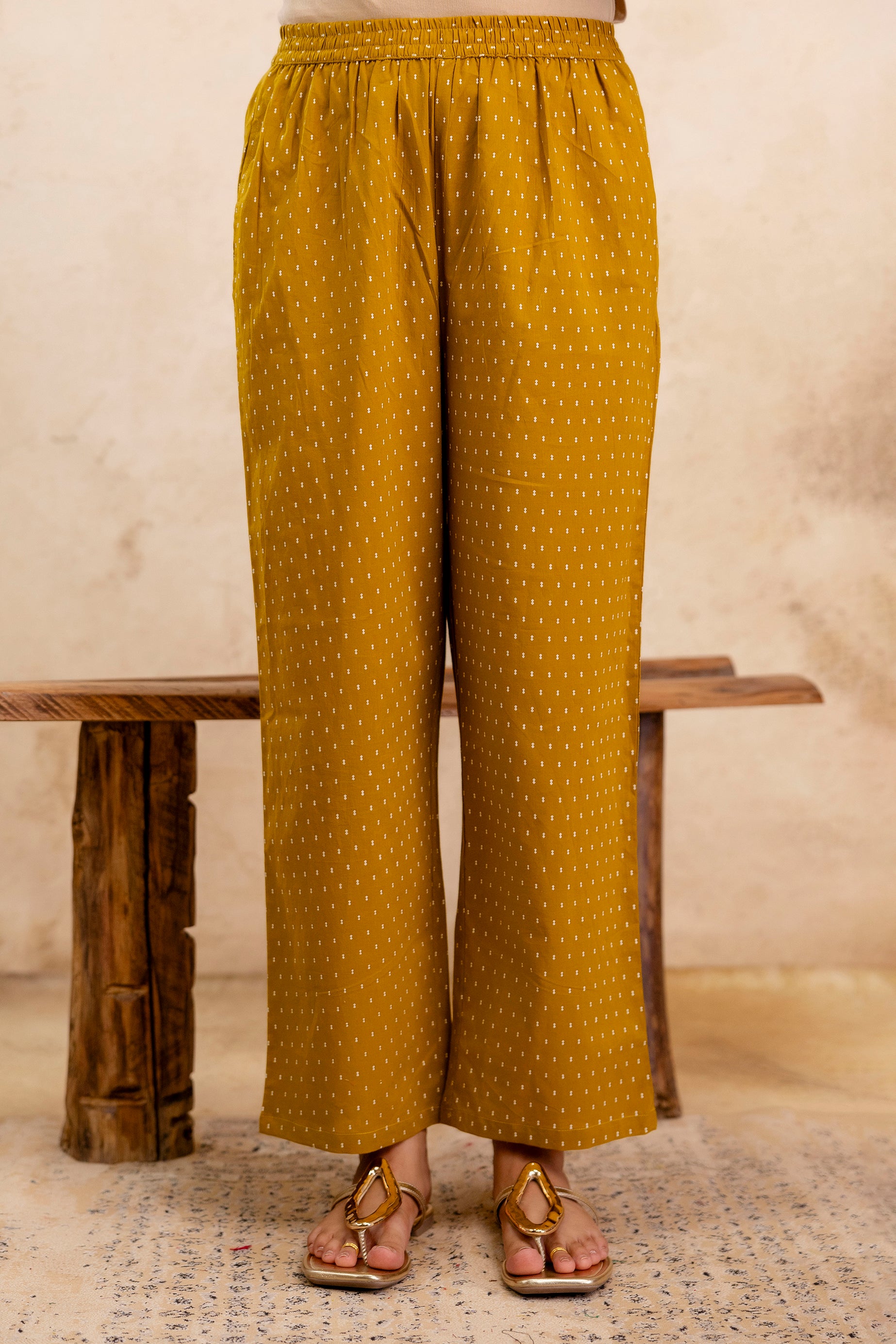 Pure cotton printed kurta pant dupatta set