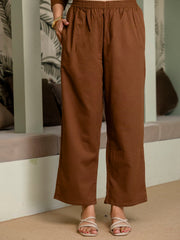 Womens Cotton flex embroidered Co-Ord set