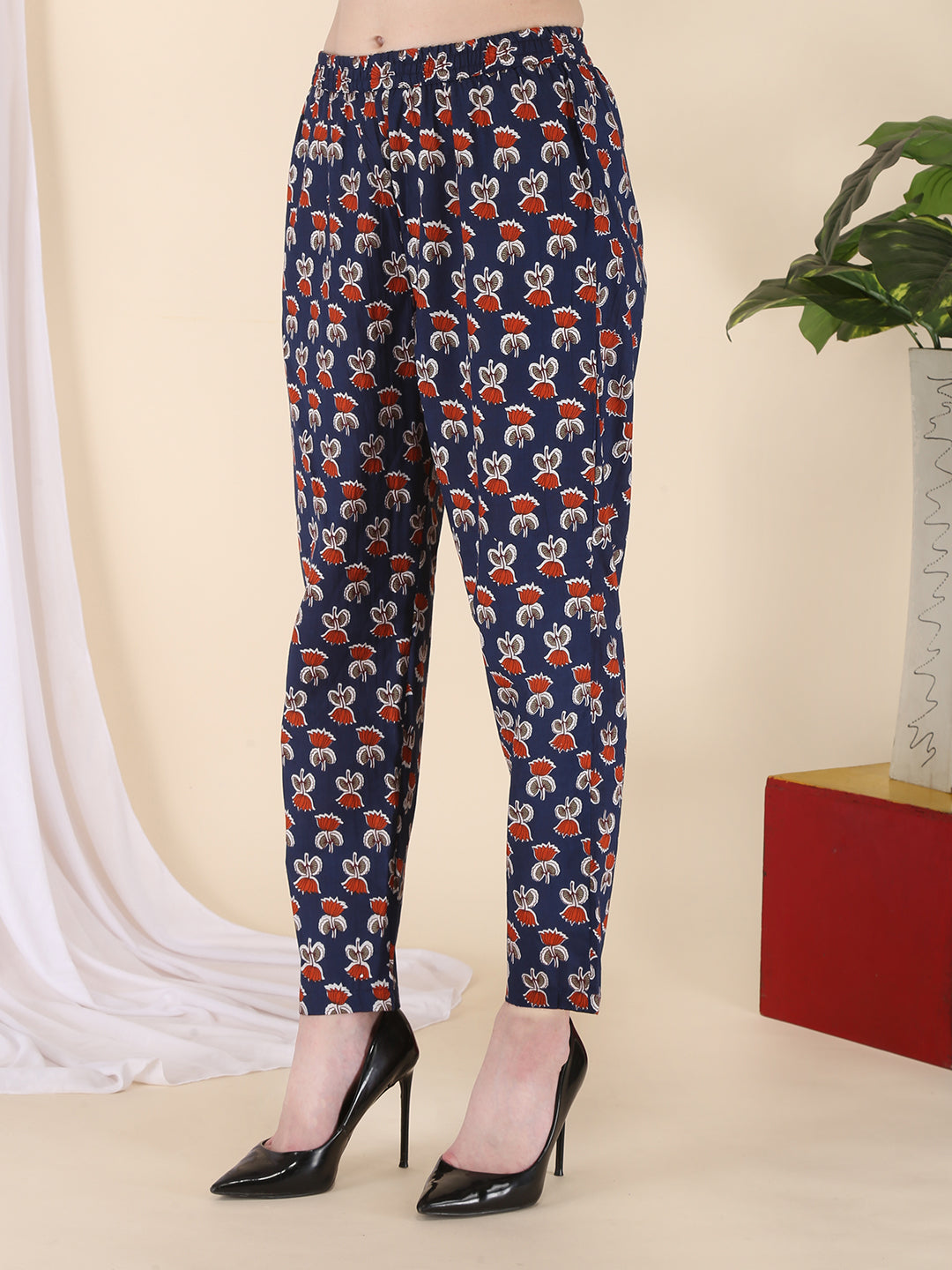 Womens Pure cotton A line kurta and pant set