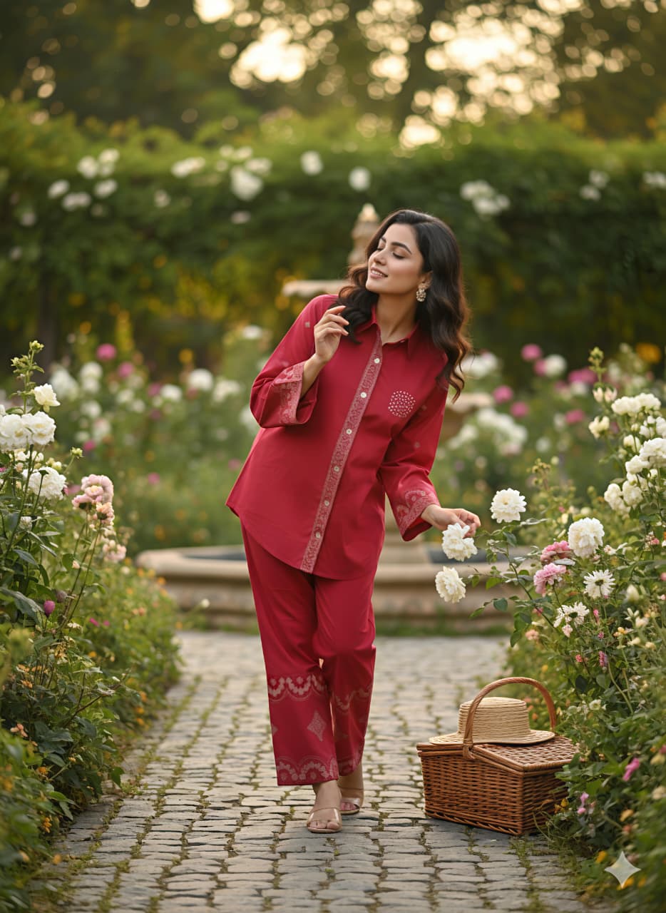 Womens Pure cotton Co-ord set
