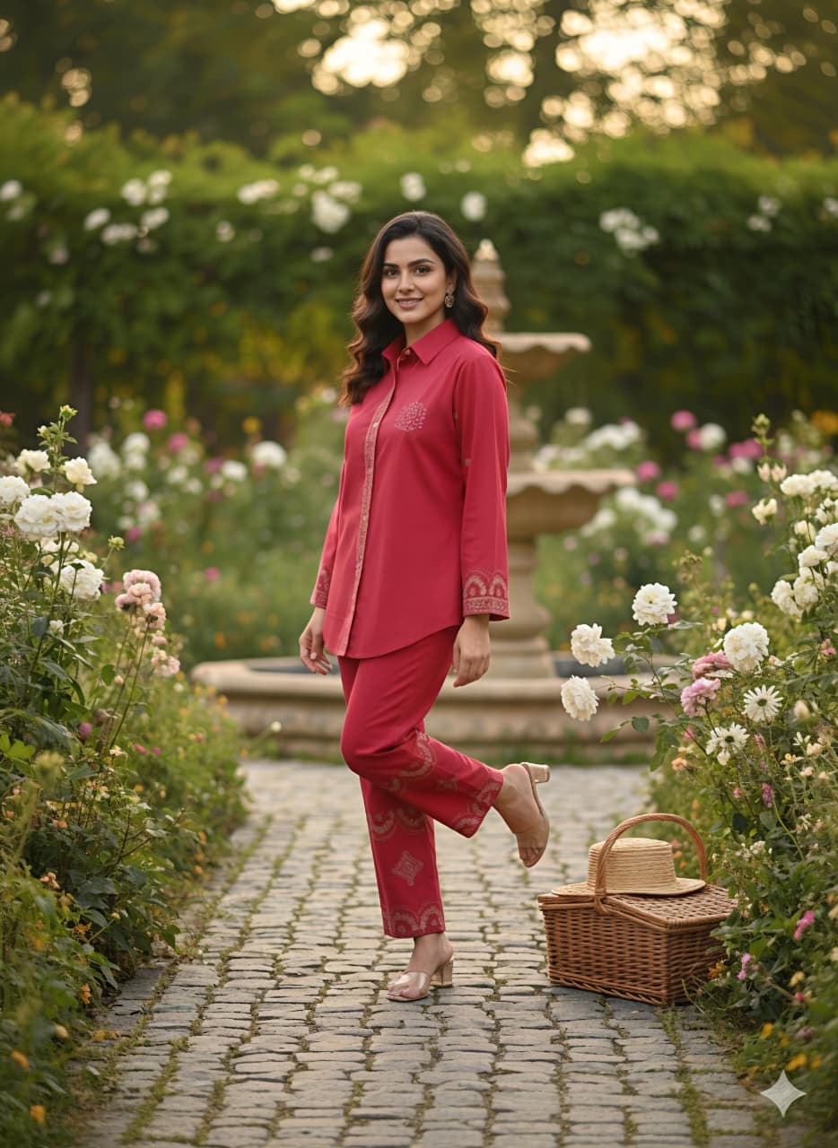 Womens Pure cotton Co-ord set