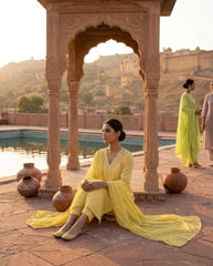 Women pure cotton kurta pant dupatta set