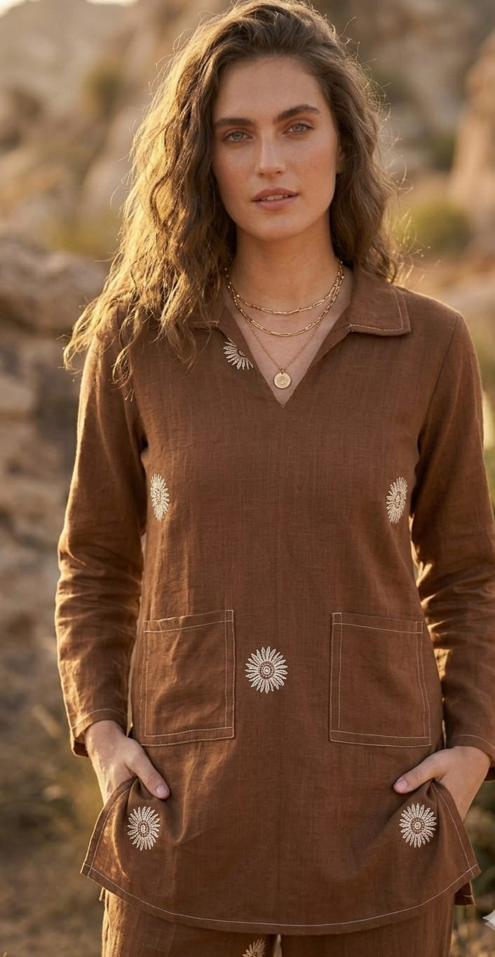 women cotton Co-Ord set